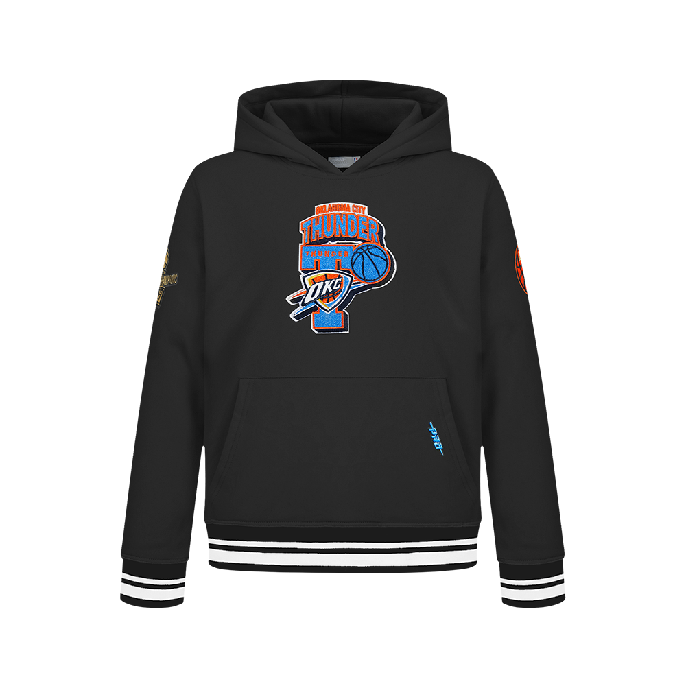 SUDADERA CON GORRO NBA OKLAHOMA CITY THUNDER NBA FINALS 2025 PARA NIÑO JUNIOR