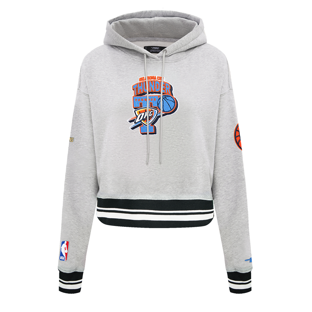 SUDADERA CON GORRO NBA OKLAHOMA CITY THUNDER NBA FINALS 2025 PARA MUJER