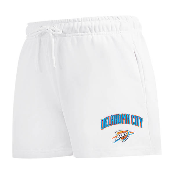 SHORTS DE ALGODÓN NBA OKLAHOMA CITY THUNDER CLASSIC CHENILLE PARA