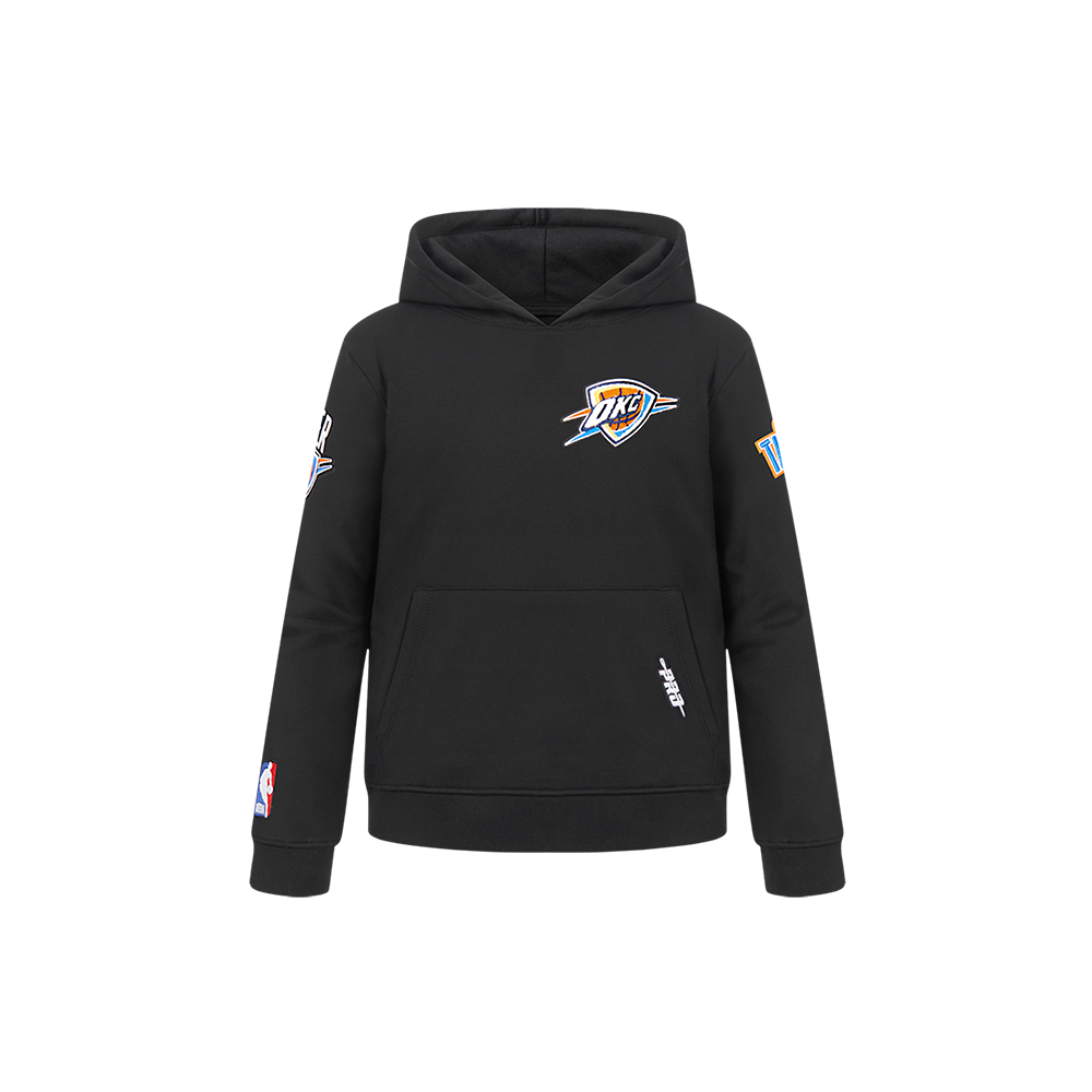 SUDADERA CON GORRO NBA OKLAHOMA CITY THUNDER CLASSIC CHENILLE PARA NIÑO