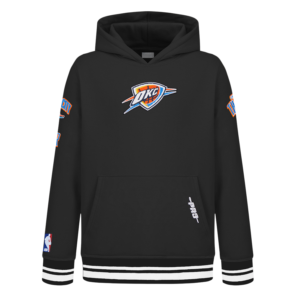 SUDADERA CON GORRO NBA OKLAHOMA CITY THUNDER RETRO CLASSICS PARA BEBÉ NIÑO