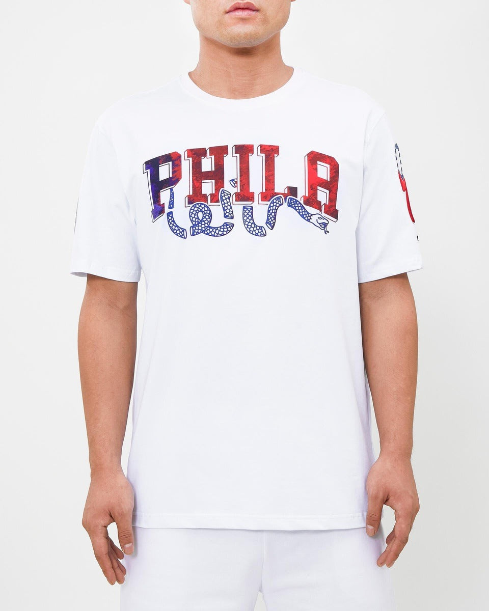 PLAYERA NBA PHILADELPHIA 76ERS DIP DYE