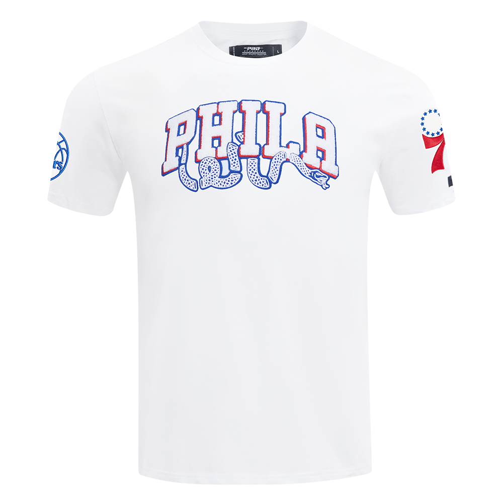 PLAYERA NBA PHILADELPHIA 76ERS CLASSIC CHENILLE