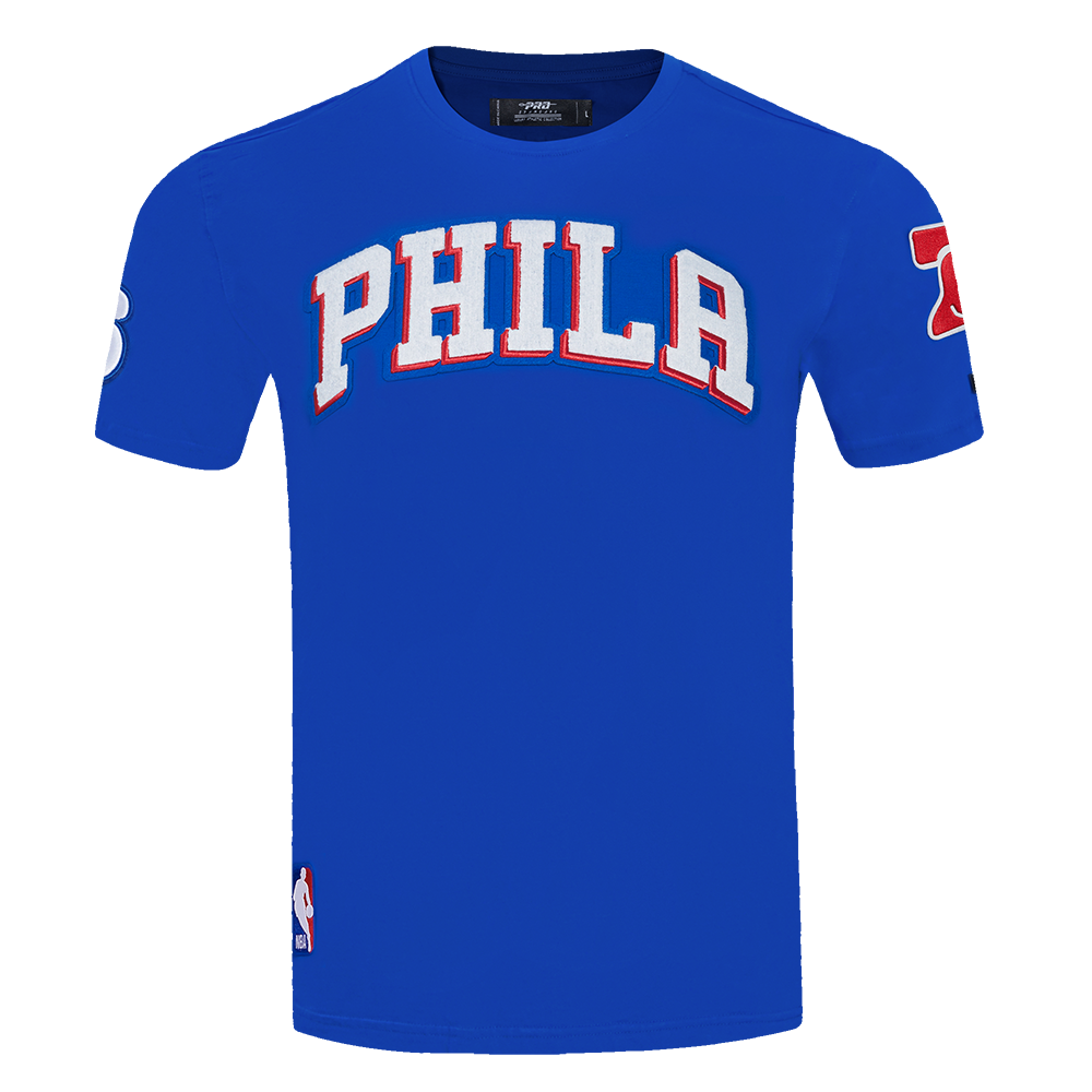 PLAYERA NBA PHILADELPHIA 76ERS CLASSIC CHENILLE