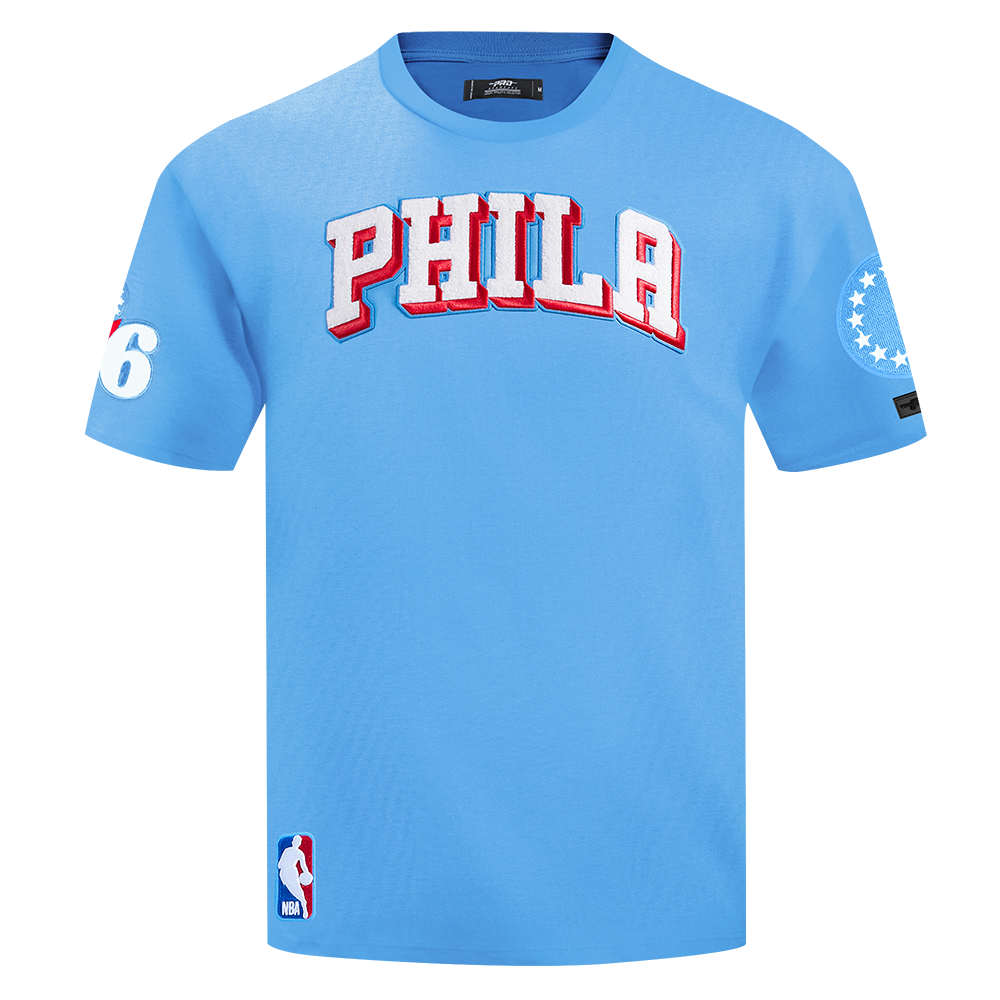 PLAYERA NBA PHILADELPHIA 76ERS CLASSIC CHENILLE