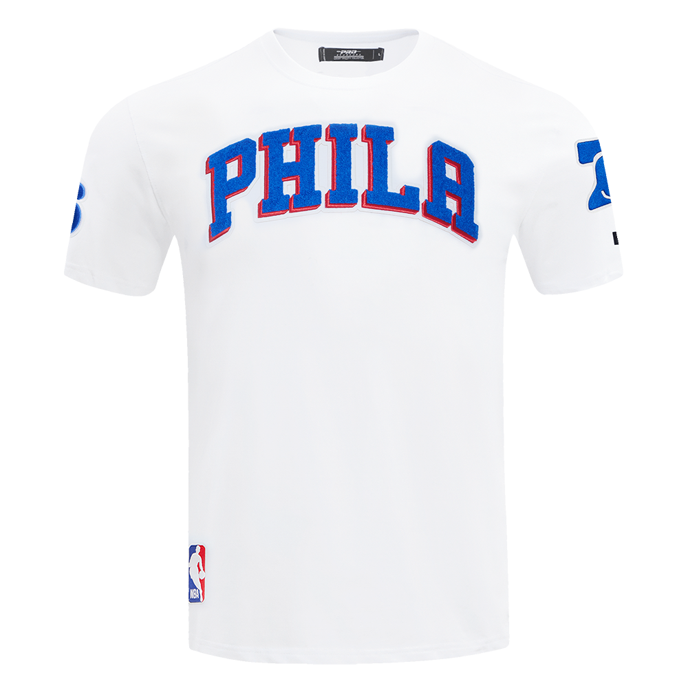 PLAYERA NBA PHILADELPHIA 76ERS CLASSIC CHENILLE