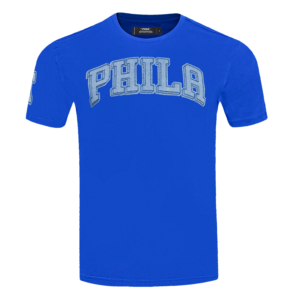 PLAYERA NBA PHILADELPHIA 76ERS VARSITY BLUES