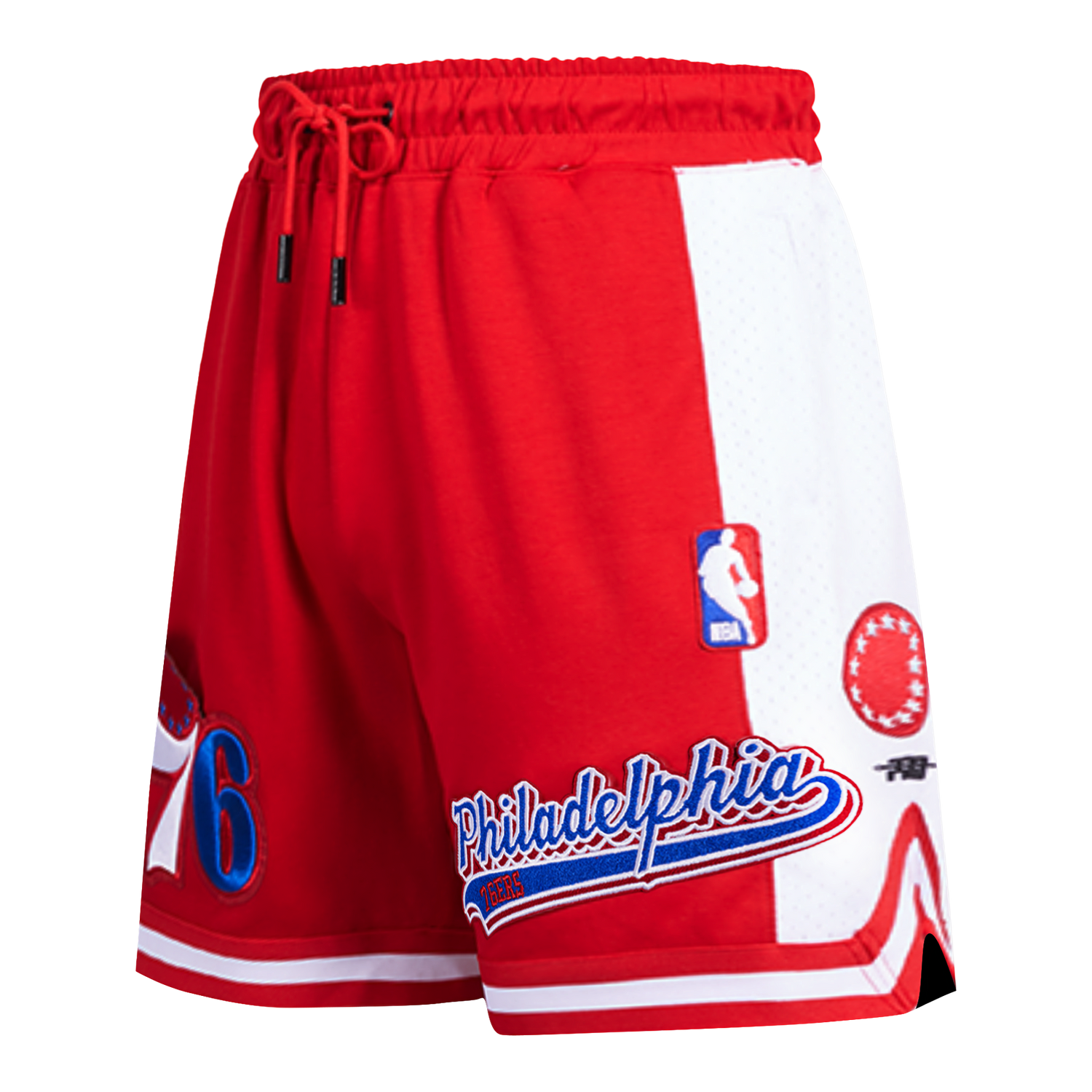 SHORTS DE BASQUETBOL NBA PHILADELPHIA 76ERS SCRIPT TAIL
