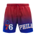 SHORTS DE MALLA NBA PHILADELPHIA 76ERS OMBRE