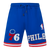 SHORTS DE BASKETBALL NBA PHILADELPHIA 76ERS CLASSIC CHENILLE