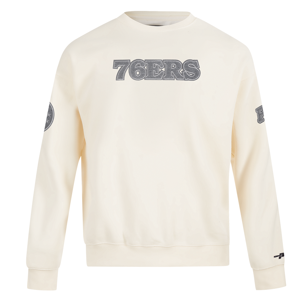 SUDADERA DE CUELLO REDONDO NBA PHILADELPHIA 76ERS REVERSE FRENCH TERRY