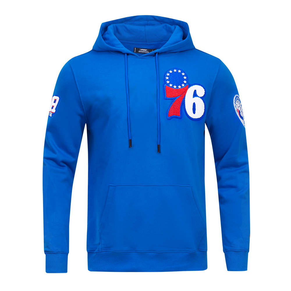 SUDADERA CON GORRO NBA PHILADELPHIA 76ERS CLASSIC CHENILLE