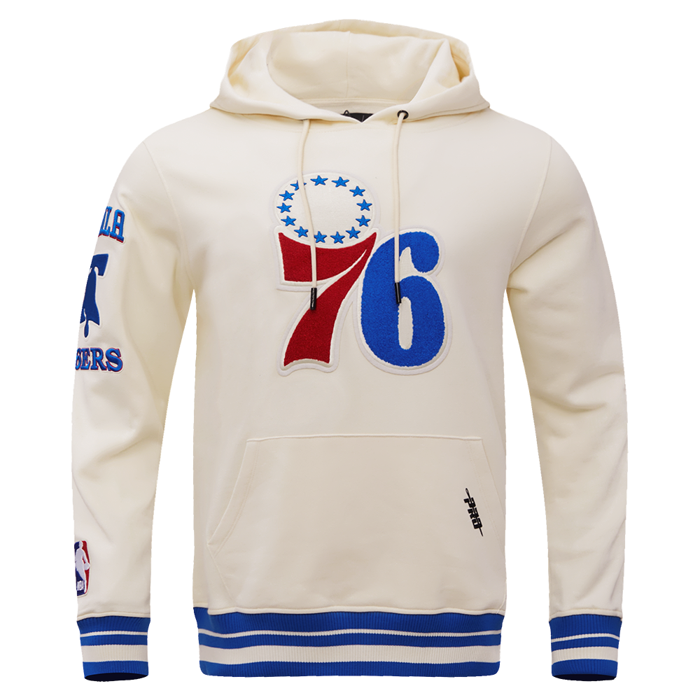 SUDADERA CON GORRO NBA PHILADELPHIA 76ERS RETRO CLASSICS