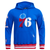 SUDADERA CON GORRO NBA PHILADELPHIA 76ERS RETRO CLASSICS