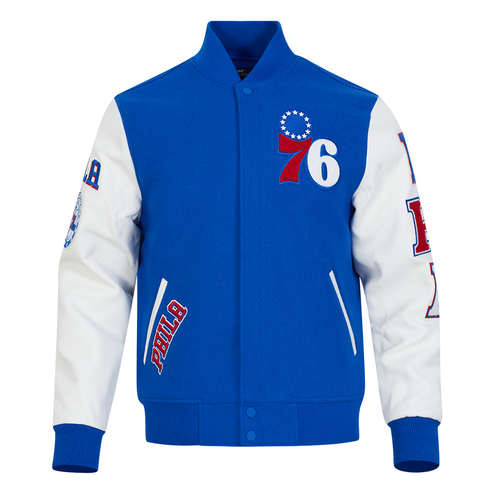 CHAMARRA UNIVERSITARIA NBA PHILADELPHIA 76ERS CLASSIC VARSITY