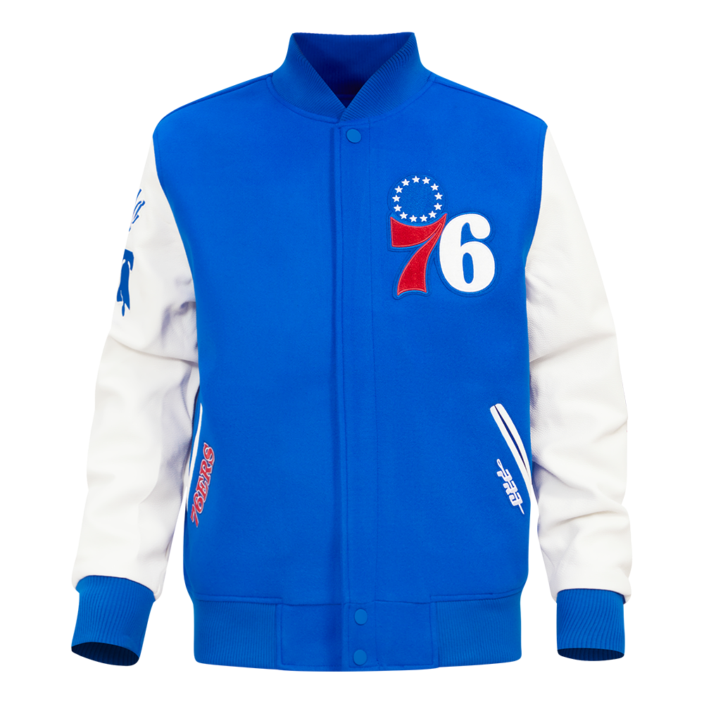 CHAMARRA UNIVERSITARIA NBA PHILADELPHIA 76ERS CLASSIC VARSITY