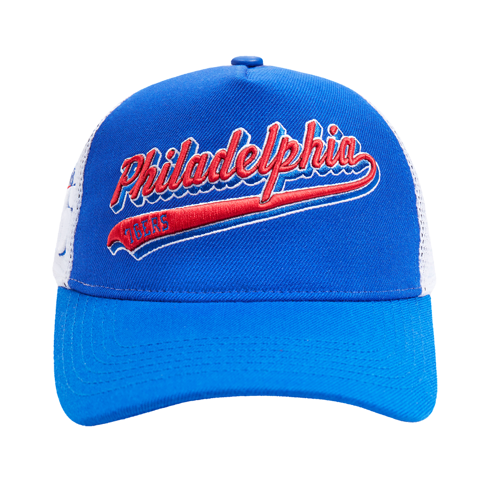 GORRA TRUCKER NBA PHILADELPHIA 76ERS SCRIPT TAIL