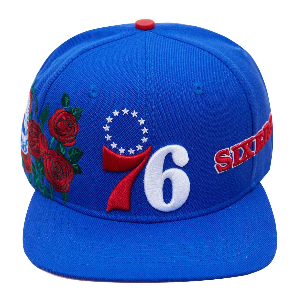 GORRA SNAPBACK NBA PHILADELPHIA 76ERS ROSES