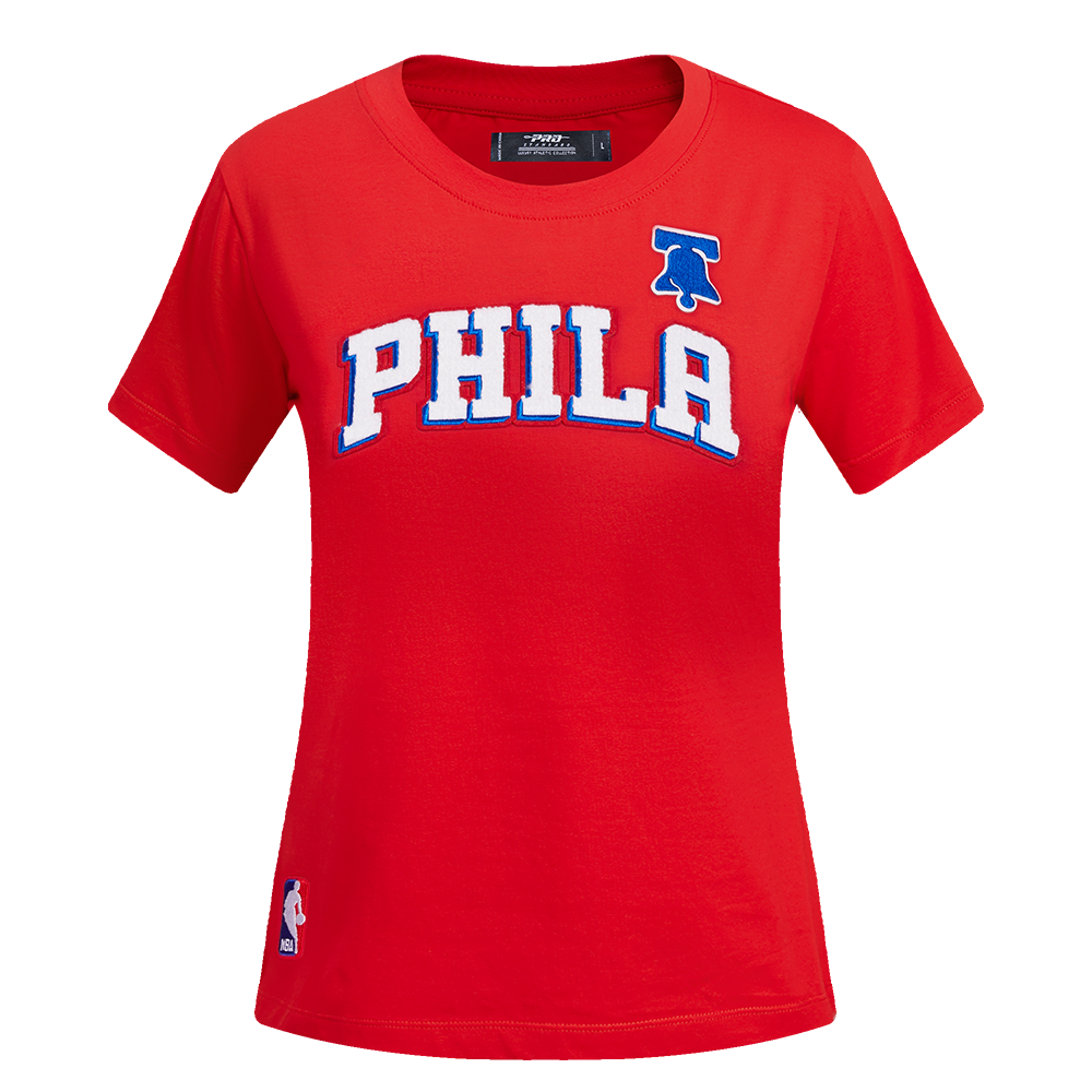 PLAYERA NBA PHILADELPHIA 76ERS CLASSIC ESSENTIALS PARA MUJER