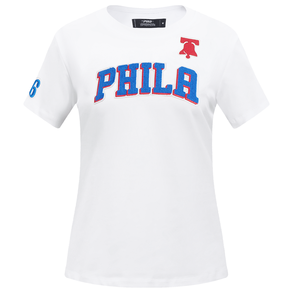 PLAYERA NBA PHILADELPHIA 76ERS CLASSIC ESSENTIALS PARA MUJER