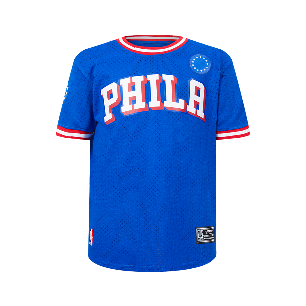 PLAYERA NBA PHILADELPHIA 76ERS MESH PARA NIÑO JUNIOR