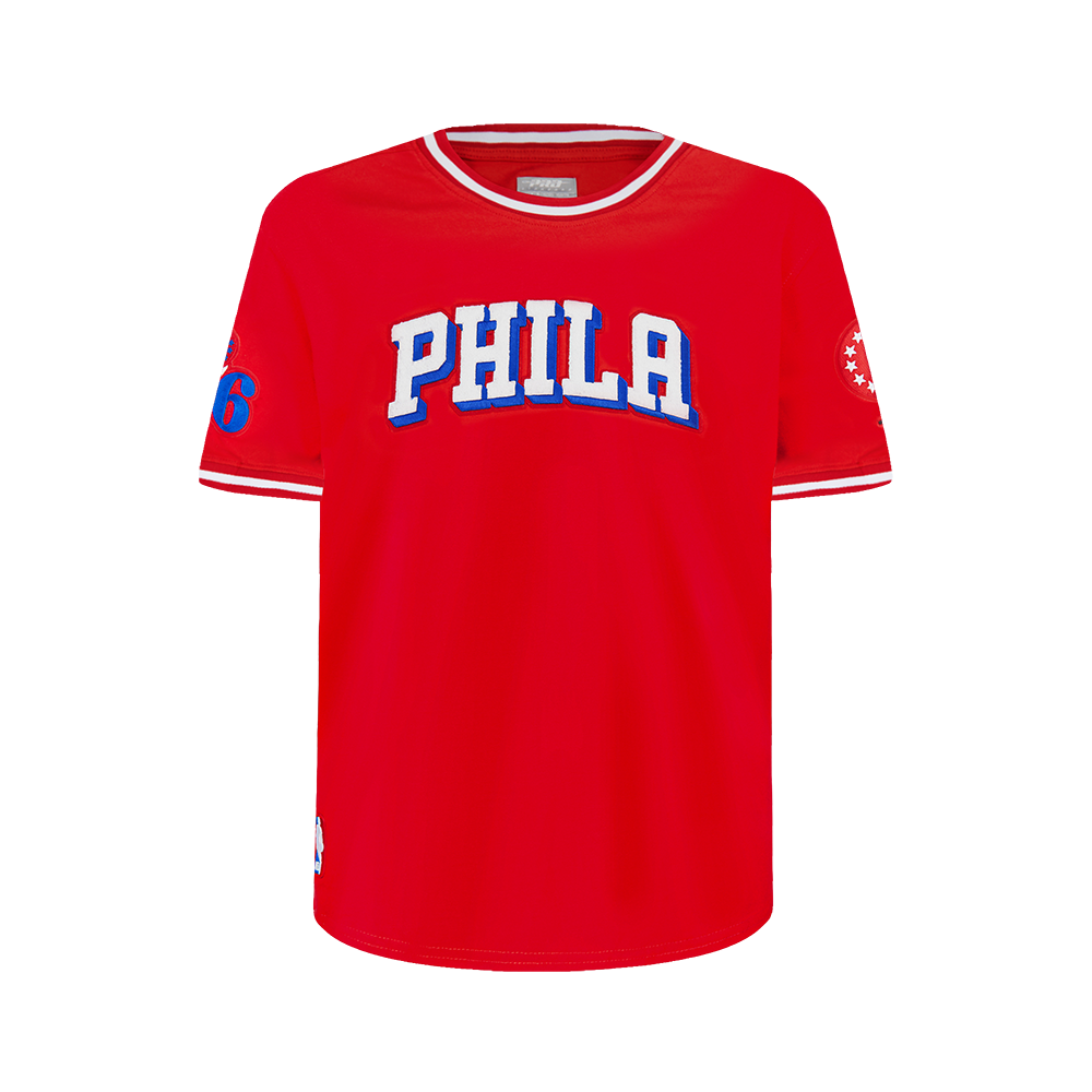 PLAYERA NBA PHILADELPHIA 76ERS CLASSIC CHENILLE PARA NIÑO JUNIOR