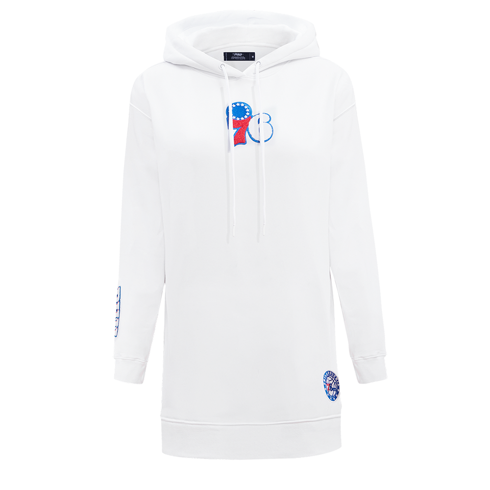 VESTIDO NBA PHILADELPHIA 76ERS CLASSIC CHENILLE PARA MUJER