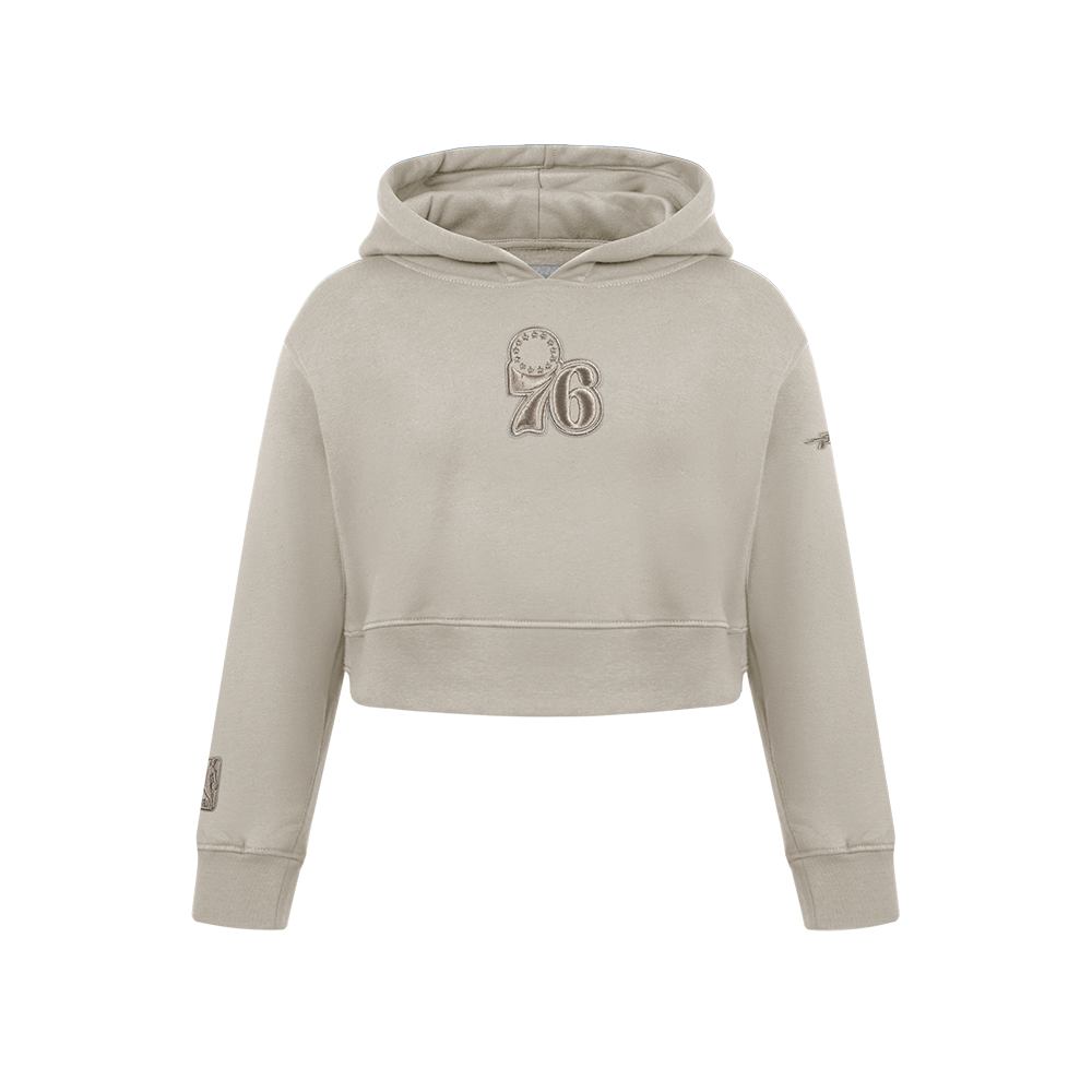 SUDADERA DE CUELLO REDONDO NBA PHILADELPHIA 76ERS NEUTRAL PARA NIÑA JUNIOR