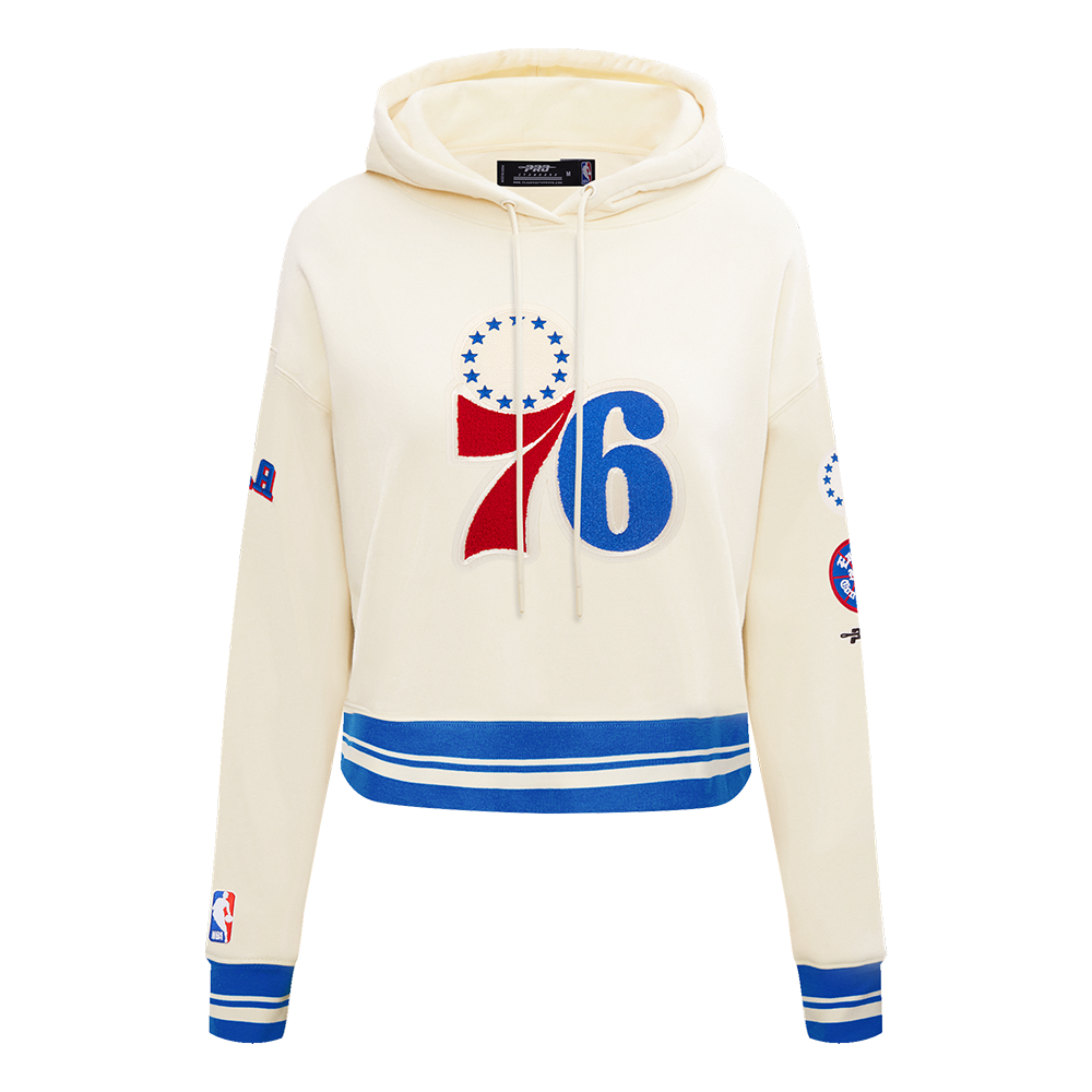 SUDADERA CON GORRO NBA PHILADELPHIA 76ERS CLASSIC STUDIO PARA MUJER