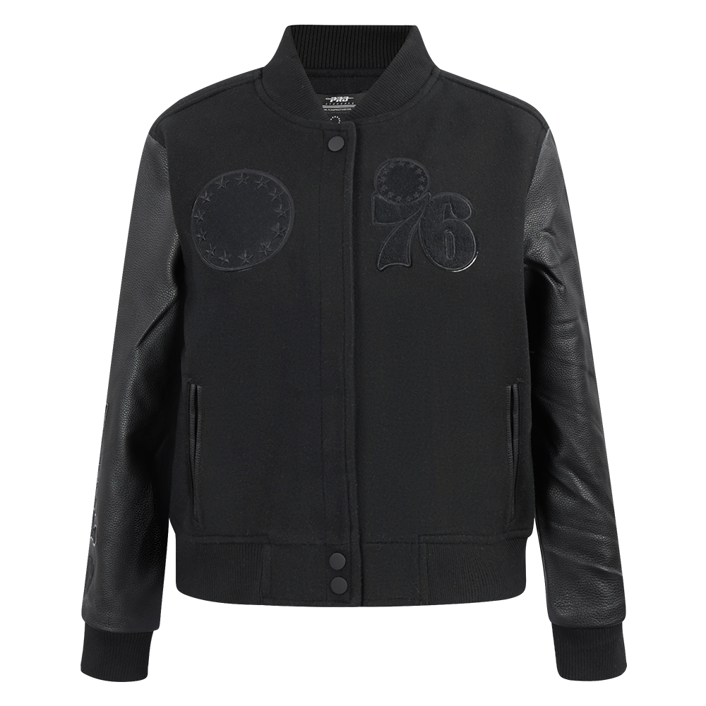 CHAMARRA UNIVERSITARIA NBA PHILADELPHIA 76ERS CLASSIC 3BK PARA MUJER