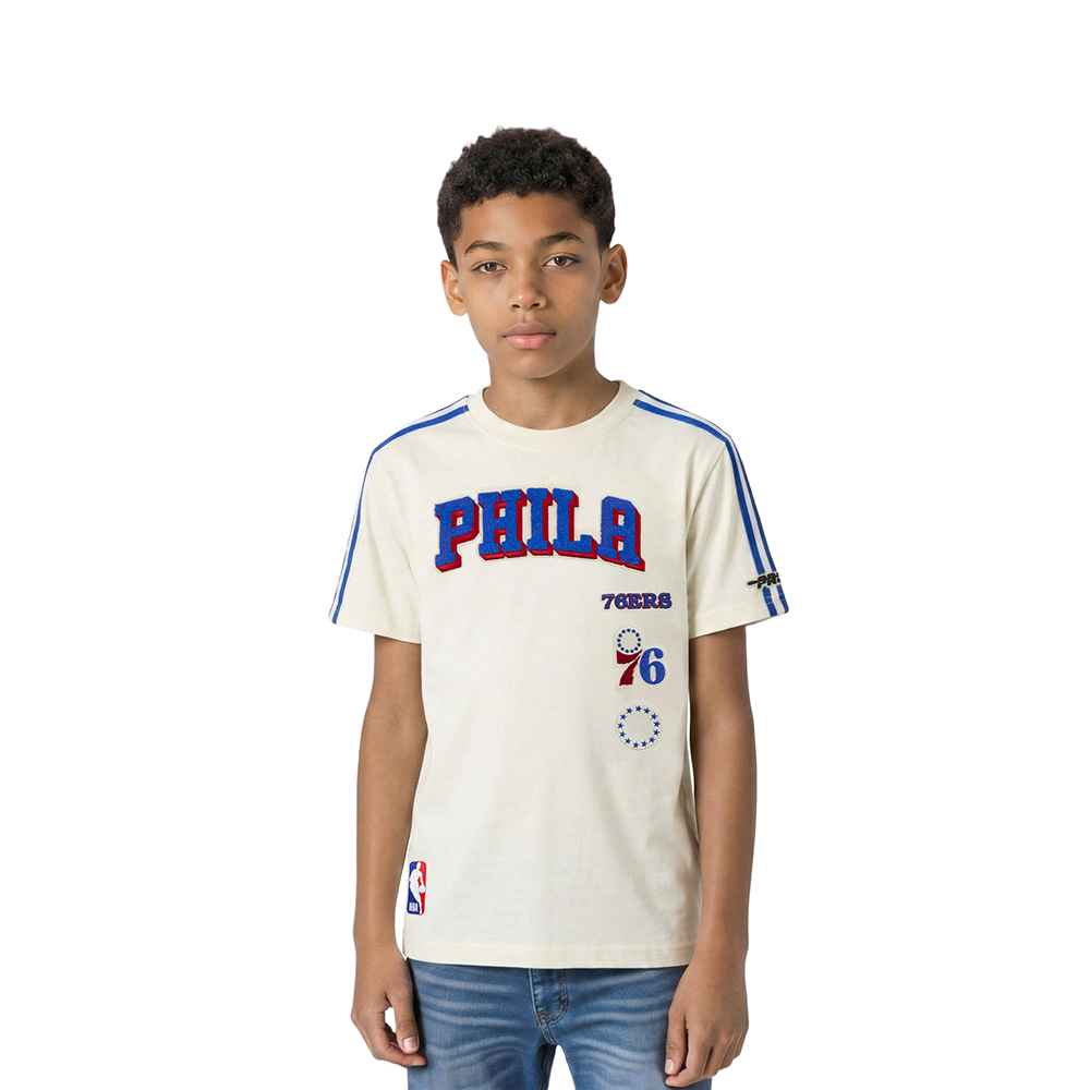 PLAYERA NBA PHILADELPHIA 76ERS RETRO CLASSICS PARA NIÑO