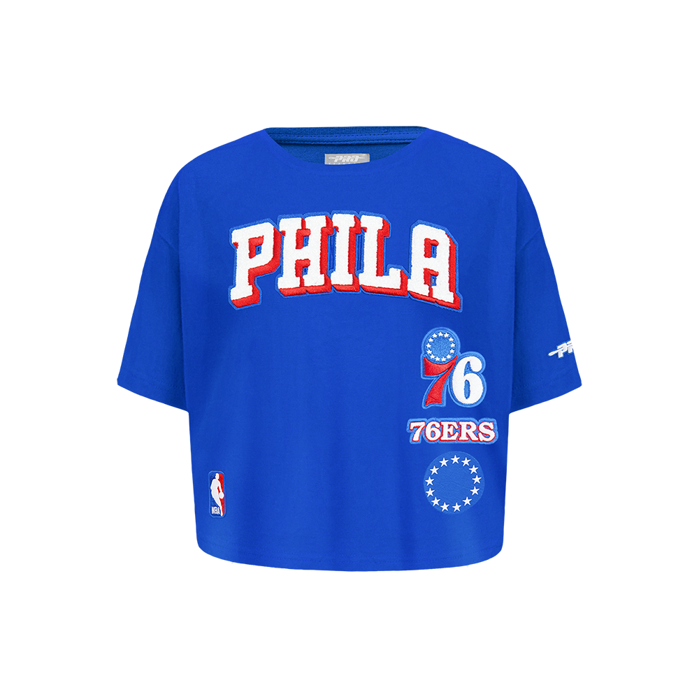 PLAYERA NBA PHILADELPHIA 76ERS RETRO CLASSICS PARA NIÑA