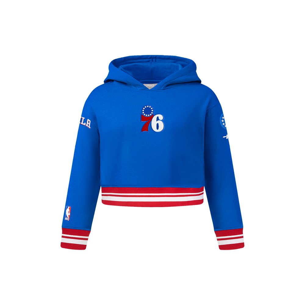SUDADERA CON GORRO NBA PHILADELPHIA 76ERS RETRO CLASSICS PARA NIÑA