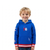SUDADERA CON GORRO NBA PHILADELPHIA 76ERS RETRO CLASSICS PARA BEBÉ NIÑO