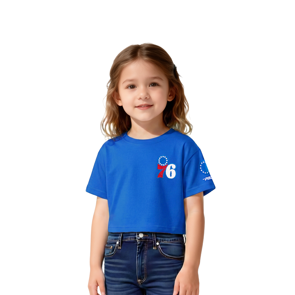 PLAYERA NBA PHILADELPHIA 76ERS CLASSIC ESSENTIALS PARA BEBÉ NIÑA