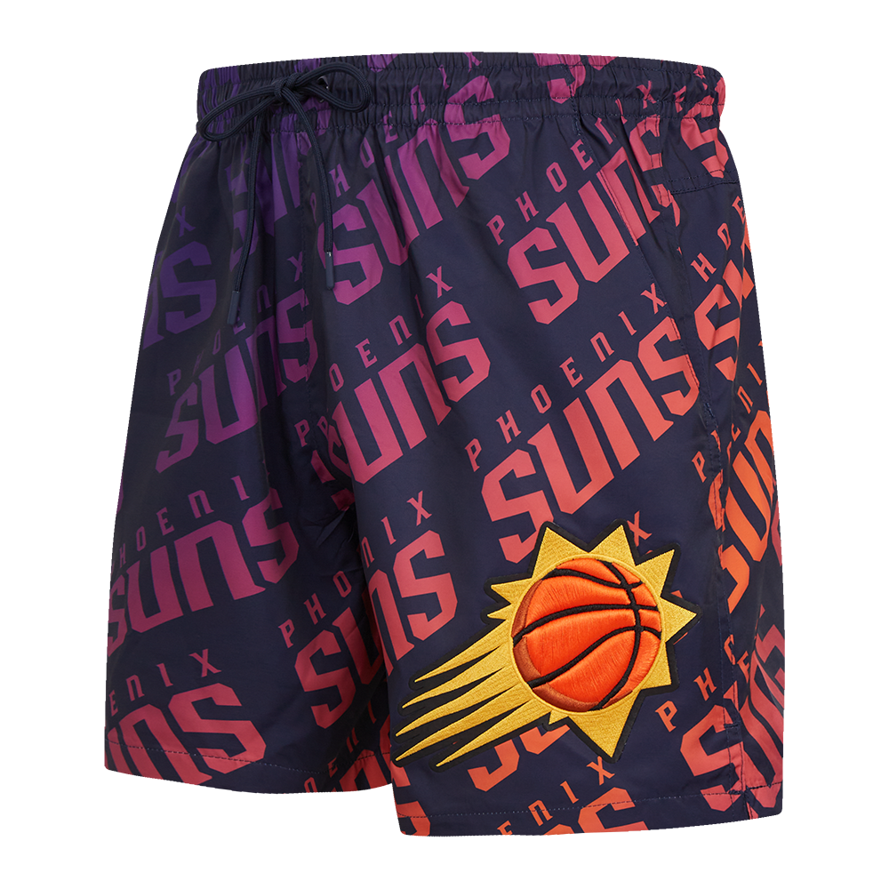 SHORTS DE ALGODÓN NBA PHOENIX SUNS OMBRE WORDMARK AOP