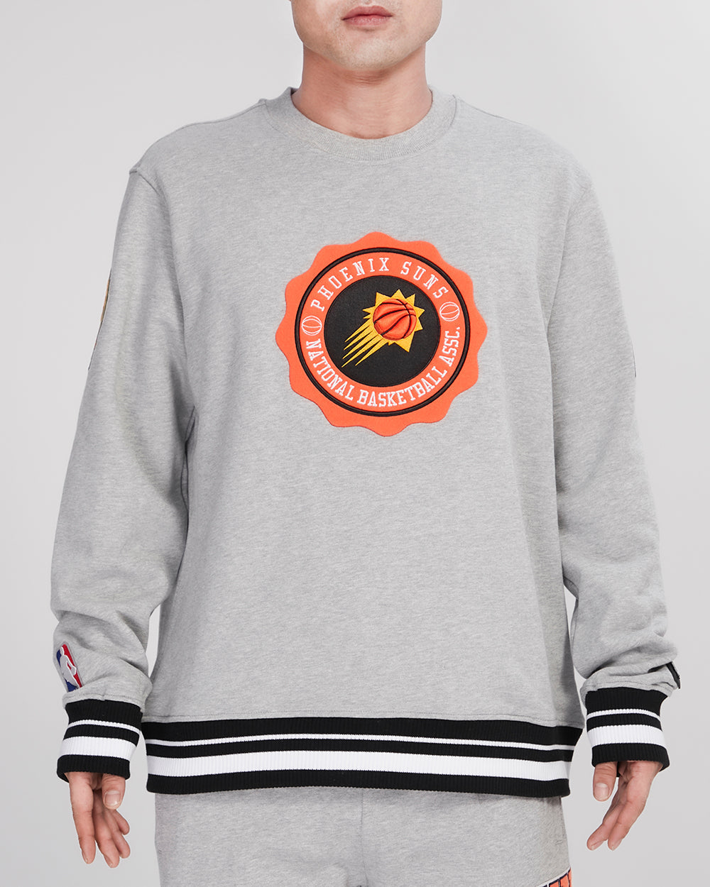 SUDADERA DE CUELLO REDONDO NBA PHOENIX SUNS CREST EMBLEM