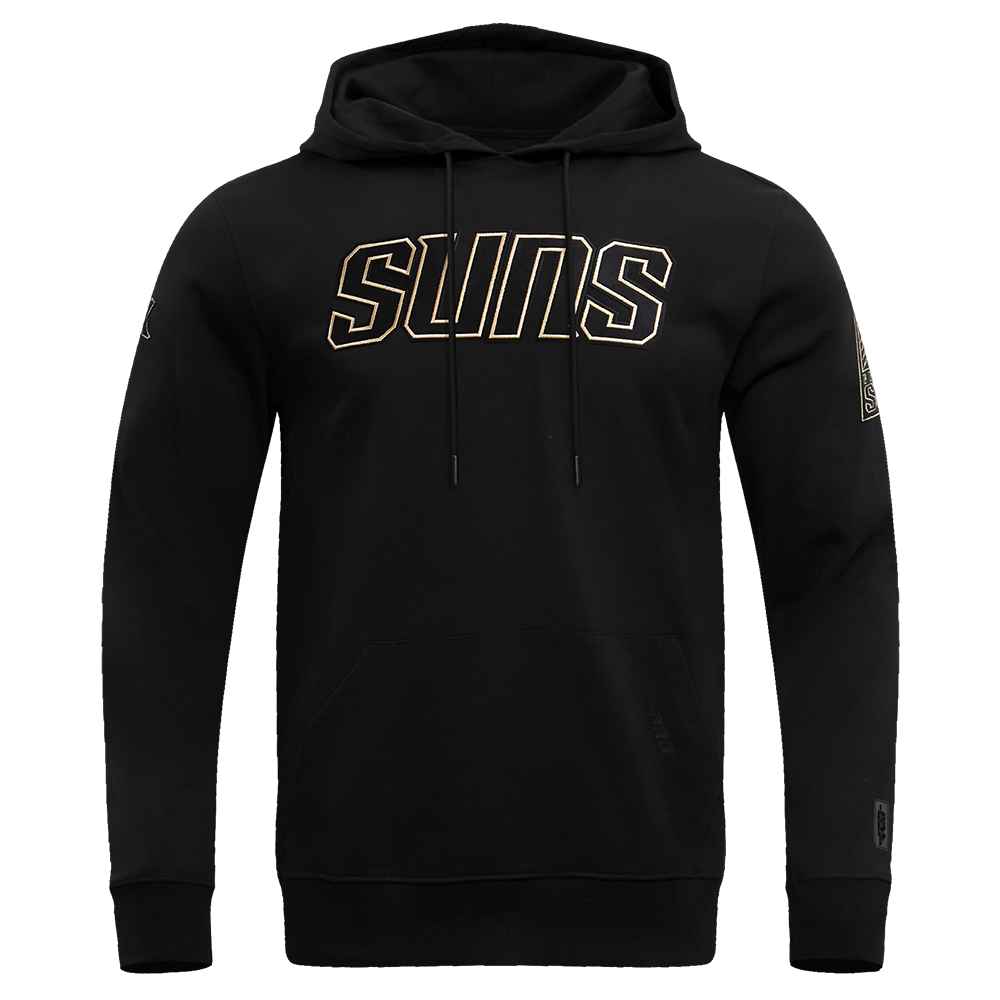 SUDADERA CON GORRO NBA PHOENIX SUNS BLACK&GOLD