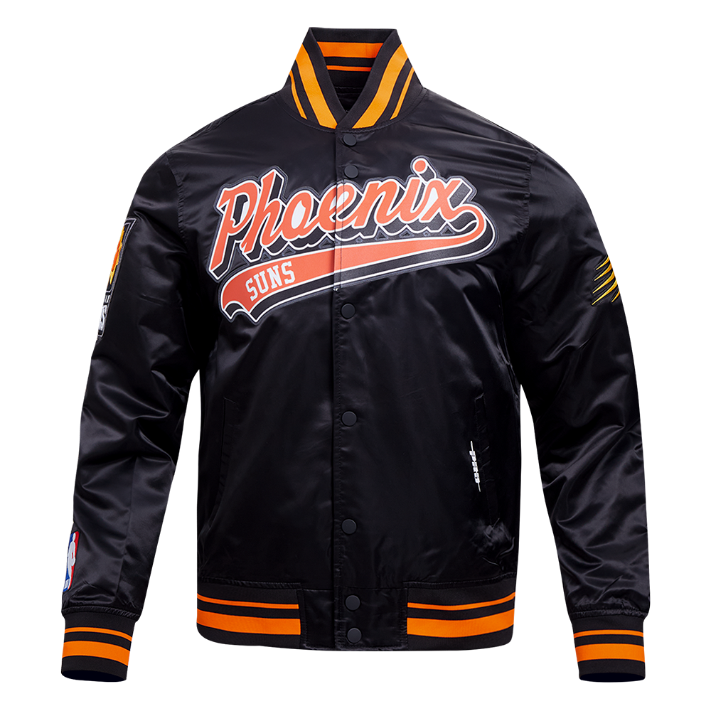 CHAMARRA DE SATÉN NBA PHOENIX SUNS SCRIPT TAIL