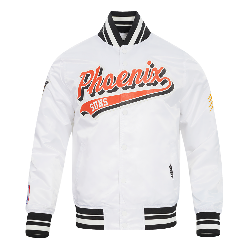 CHAMARRA DE SATÍN NBA PHOENIX SUNS SCRIPT TAIL