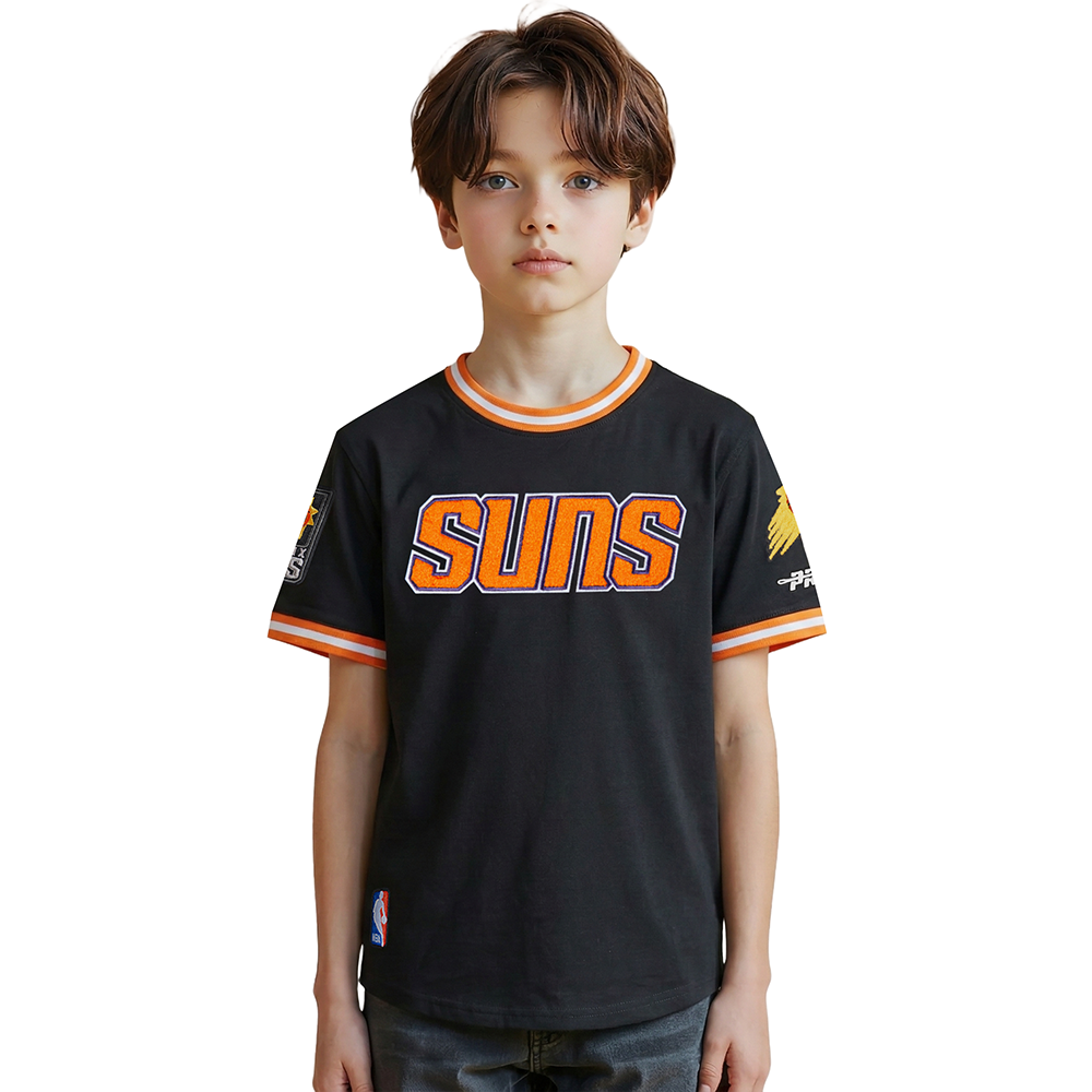 PLAYERA NBA PHOENIX SUNS CLASSIC CHENILLE PARA NIÑO JUNIOR