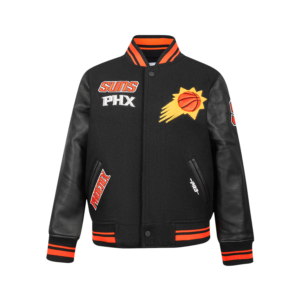 CHAMARRA UNIVERSITARIA NBA PHOENIX SUNS RETRO CLASSICS PARA NIÑO JUNIOR