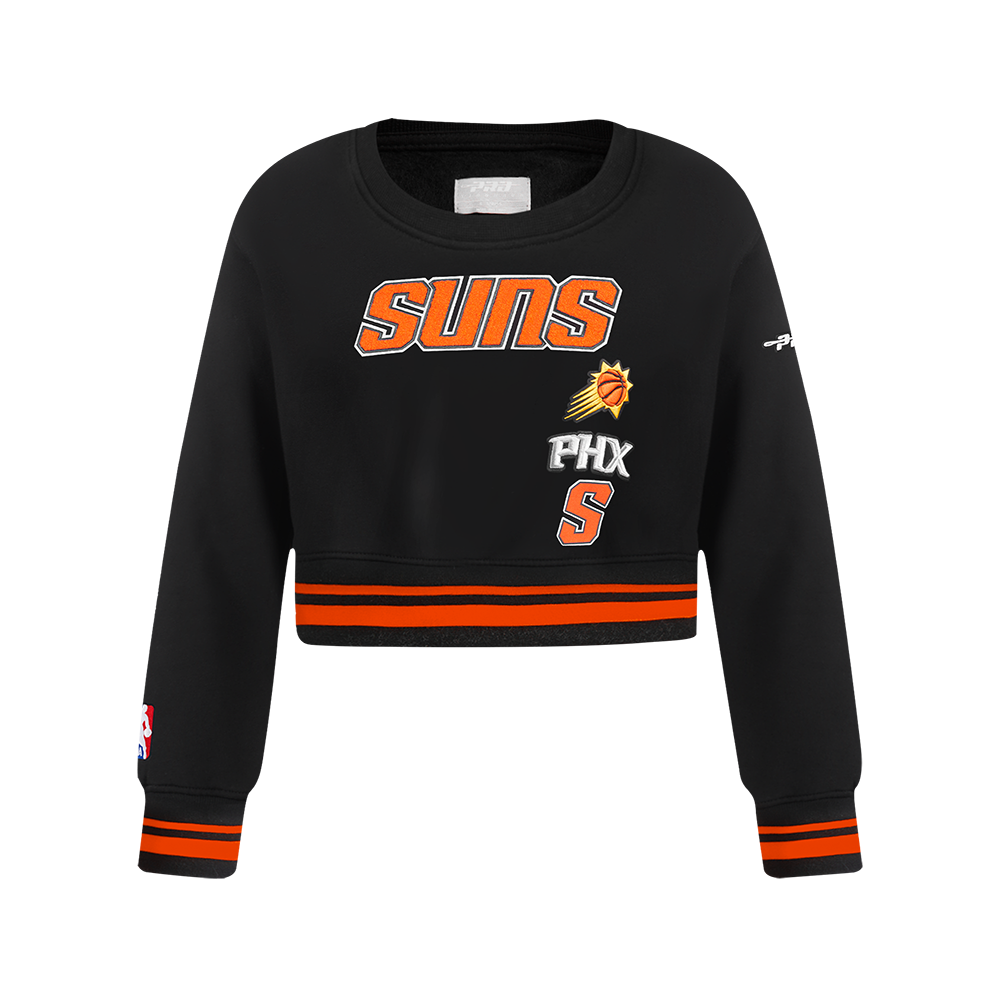 SUDADERA DE CUELLO REDONDO NBA PHOENIX SUNS RETRO CLASSICS PARA NIÑA JUNIOR