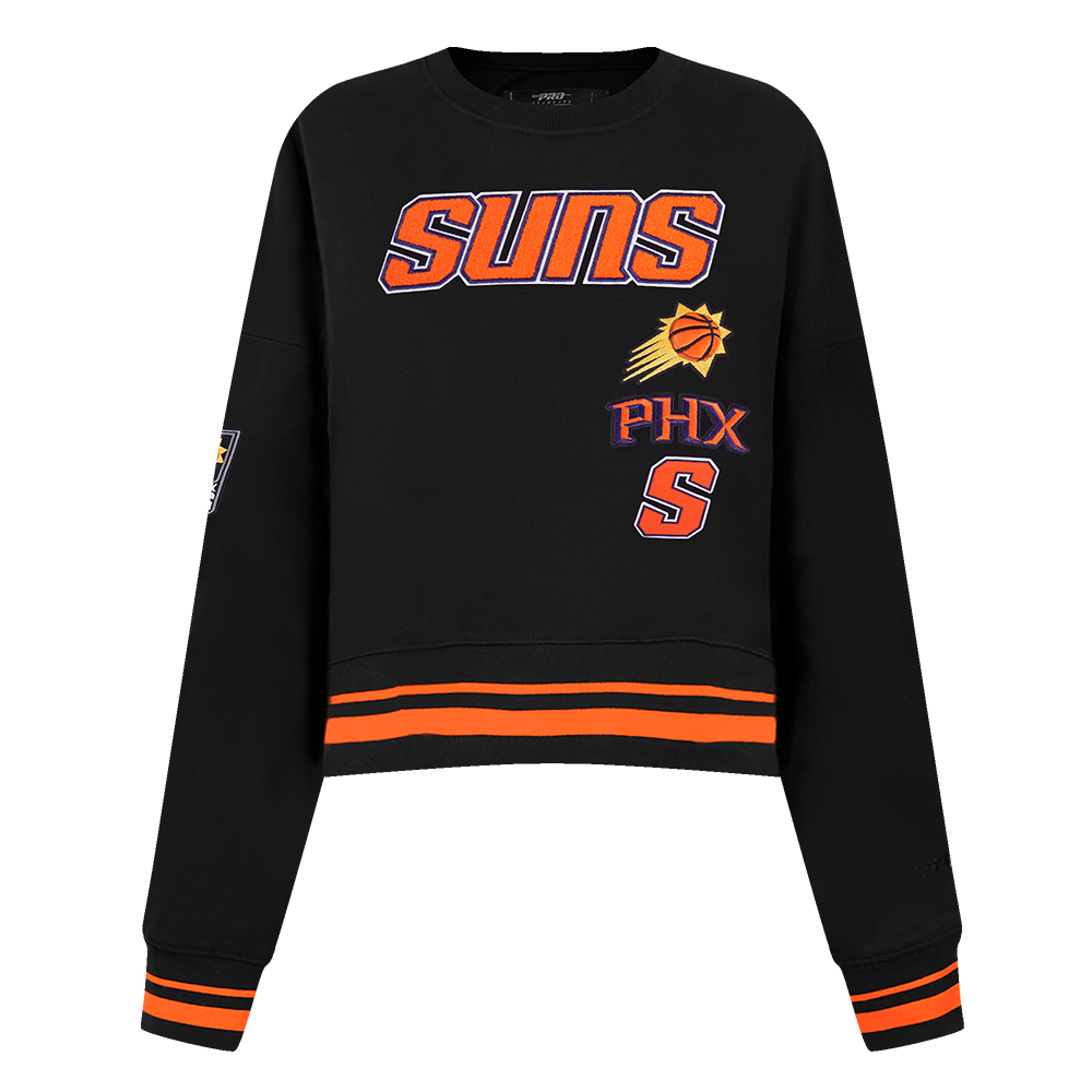SUDADERA DE CUELLO REDONDO NBA PHOENIX SUNS RETRO CLASSICS PARA MUJER