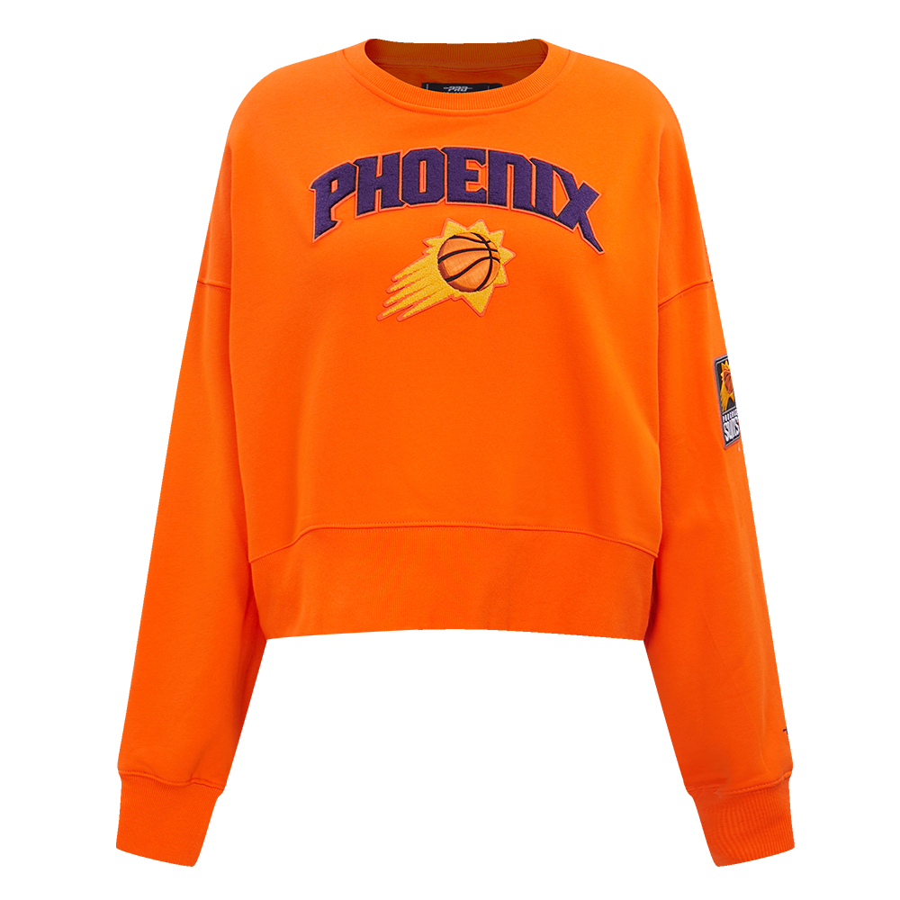 SUDADERA DE CUELLO REDONDO NBA PHOENIX SUNS CLASSIC ESSENTIALS PARA MUJER