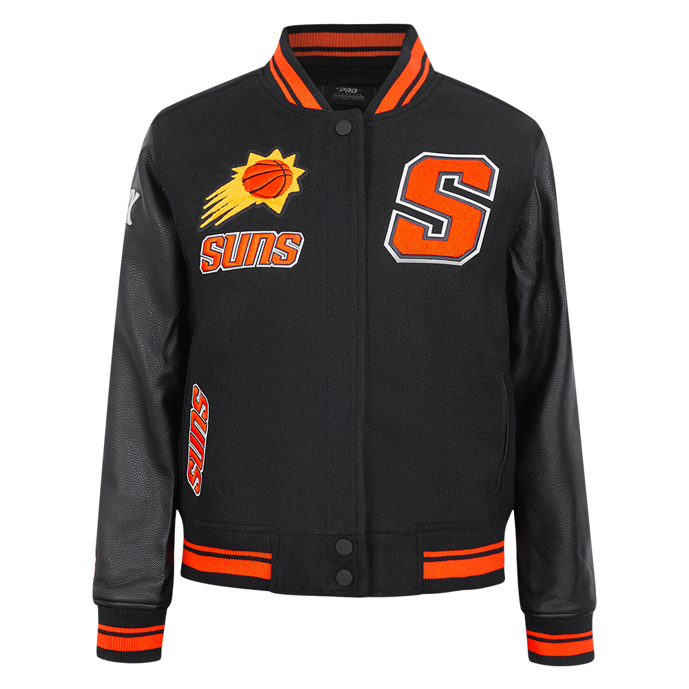 CHAMARRA UNIVERSITARIA NBA PHOENIX SUNS RETRO CLASSICS PARA MUJER