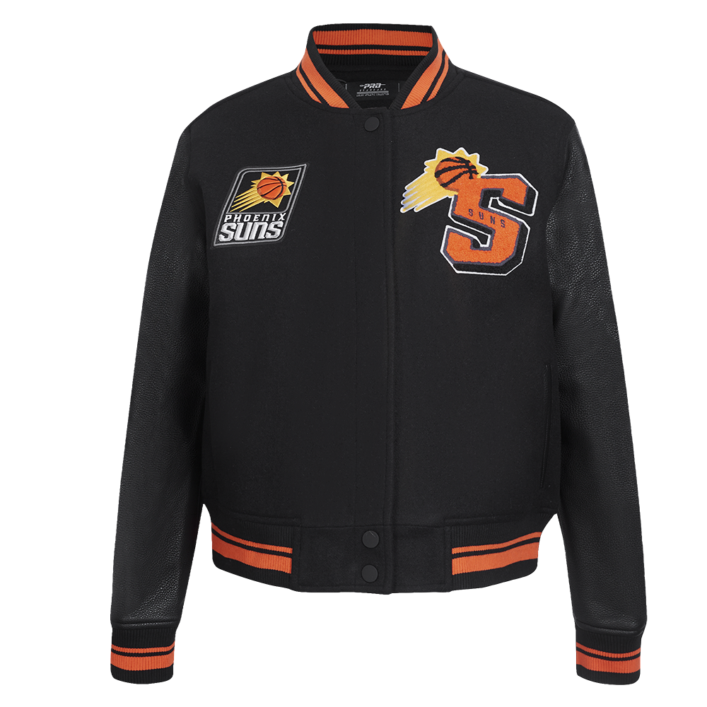 CHAMARRA UNIVERSITARIA NBA PHOENIX SUNS MASH UP PARA MUJER