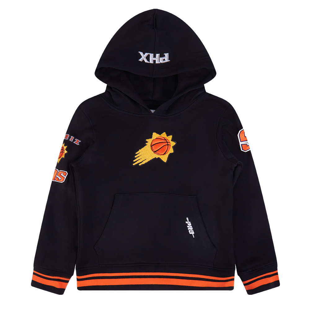 SUDADERA CON GORRO NBA PHOENIX SUNS RETRO CLASSICS PARA NIÑO
