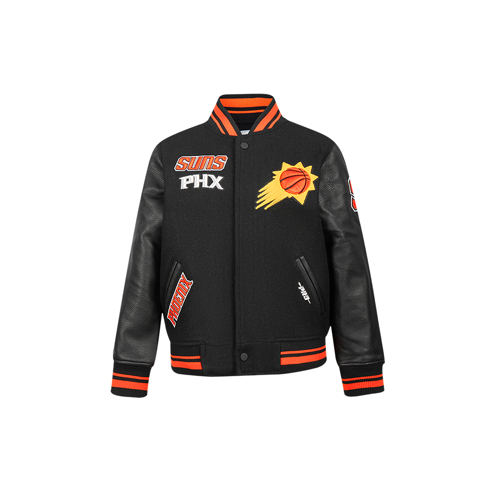 CHAMARRA UNIVERSITARIA NBA PHOENIX SUNS RETRO CLASSICS PARA NIÑO