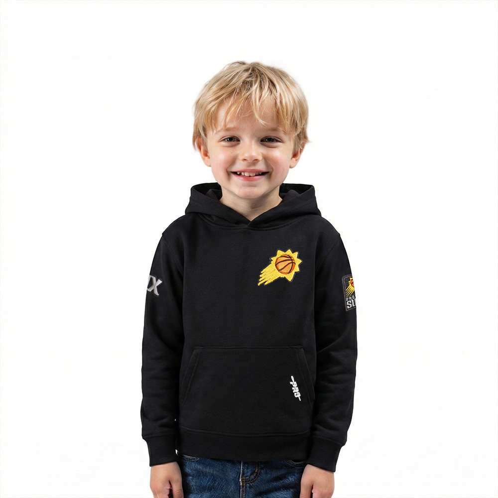 SUDADERA CON GORRO NBA PHOENIX SUNS CLASSIC CHENILLE PARA BEBÉ NIÑO